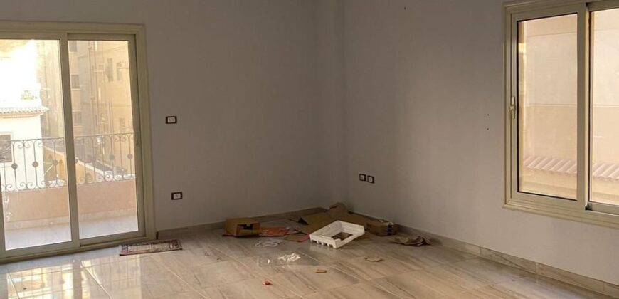 Apartment 155 meters, luxurious finishing, in Judges Compound, in front of Diyar Compound.