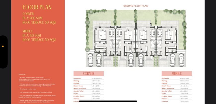 Town house for sale in Hap Town Hassan Allam