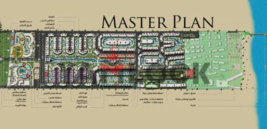 شاليه للبيع بقرية لاسيرينا العين السخنه مينى ايجيبت مرحله R2 البحرى القرية متكاملة الخدمات