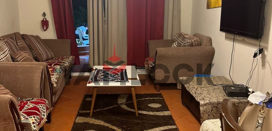 شاله للبيع في بورتو جولف بالفرش 120م وجاردن خاصه100م