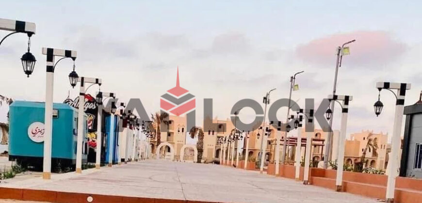 شاليه صف اول علي البحر ،اماريتس هايتس الساحل الشمالي راس الحكمه الكيلو ١٧٩