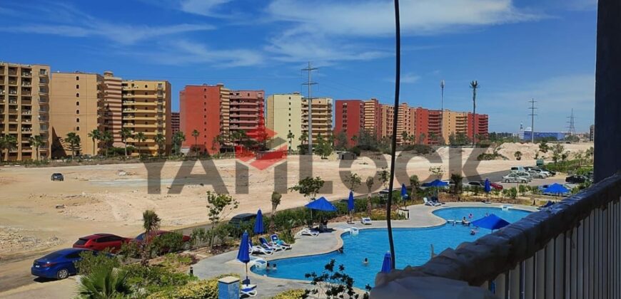 ستوديو للايجار فى بورتو جولف أمام ابراج العلمين عمارة 225 نيو جولف