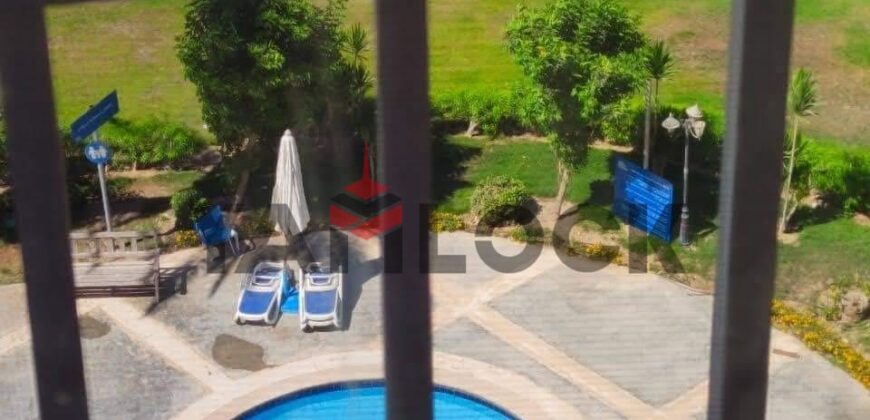 ستوديو للايجار فى بورتو جولف أمام ابراج العلمين عمارة 80 جولف باي