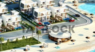 chalet for sale in Safia resort in north coast lagoon view