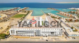 Sea View Apartment with Private Beach in Scandic Resort, Hurghada