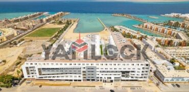 Sea View Apartment with Private Beach in Scandic Resort, Hurghada