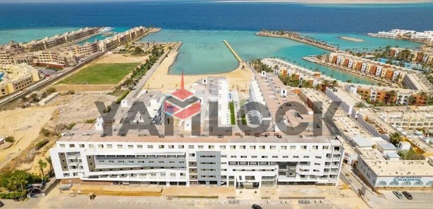 Sea View Apartment with Private Beach in Scandic Resort, Hurghada