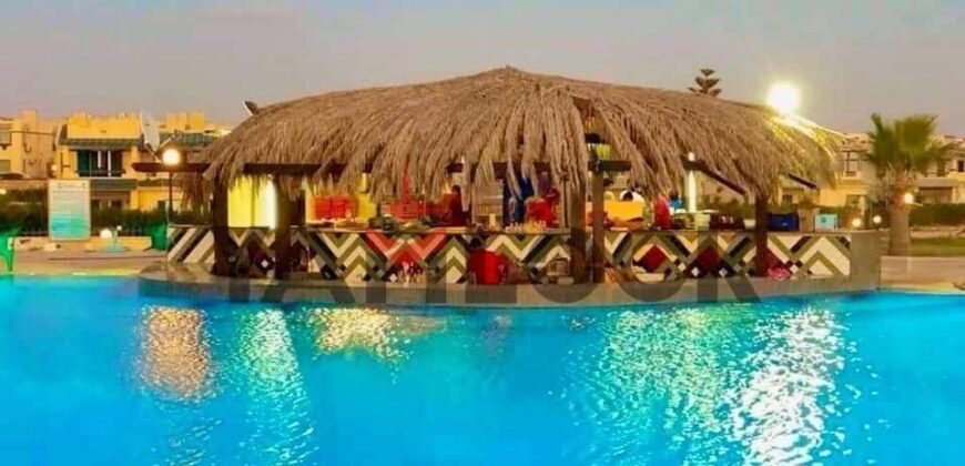شاليه للايجار في قريه مينا 4 الساحل الشمالي