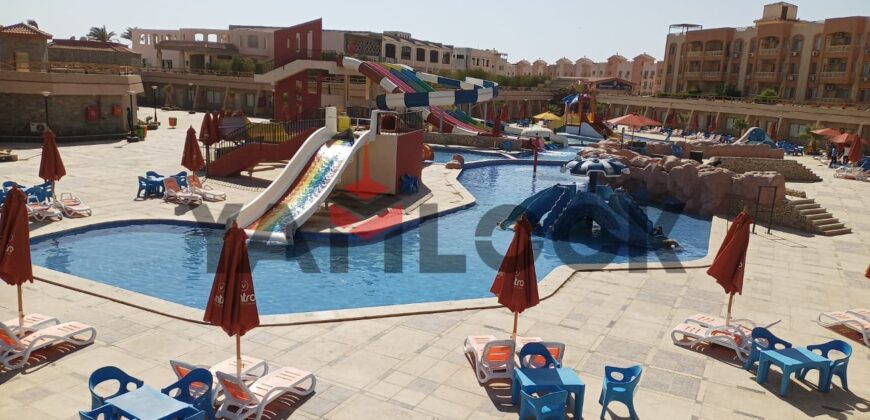 شاليه للايجار في قريه النزهه بيتش راس سدر