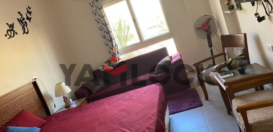 شاليه للايجار فى قرية اكوا فيوالساحل الشمالى رقم 203 الشاليه يسع ٤ أفراد
