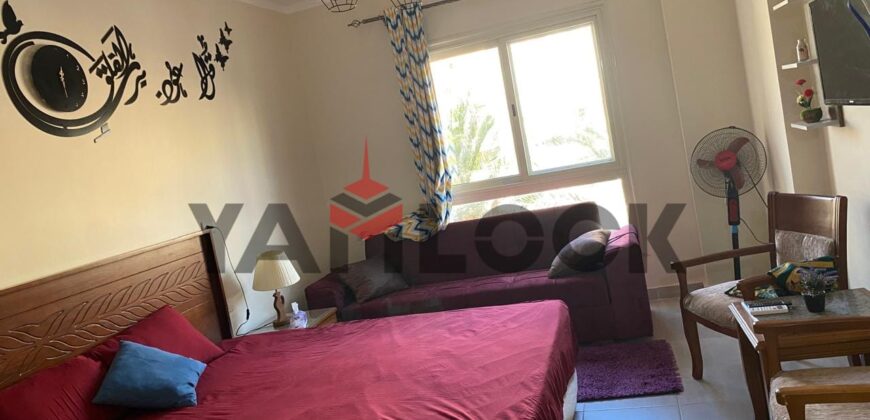 شاليه للايجار فى قرية اكوا فيوالساحل الشمالى رقم 203 الشاليه يسع ٤ أفراد