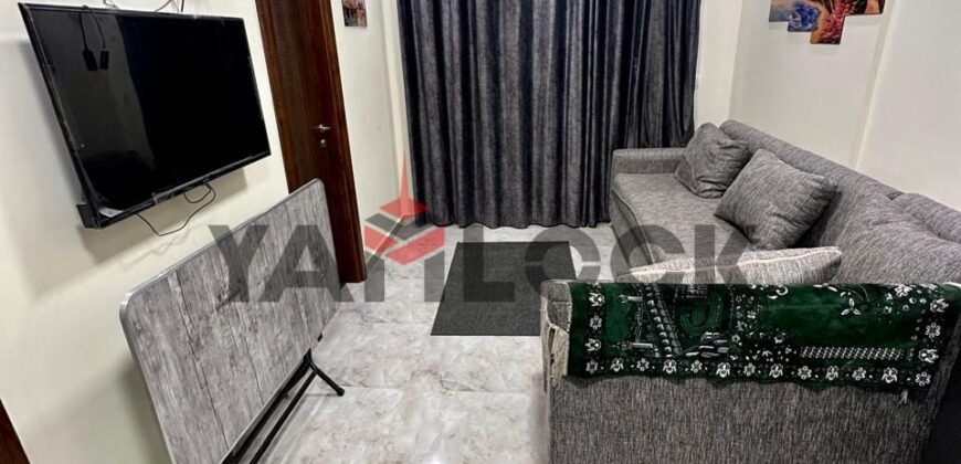 شالية للايجارفى نيو جولف باي عمارة٢٢٢ امام ابراج العلمين