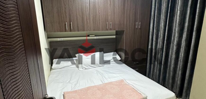 شالية للايجارفى نيو جولف باي عمارة٢٢٢ امام ابراج العلمين