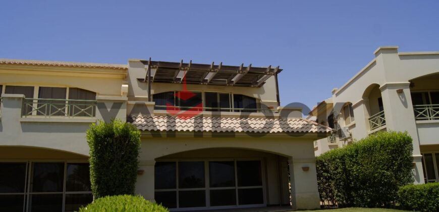 شاليه مميز لافيستا ٦ العين السخنة  بالمرحلة الاولي رقم 412 بى  بدون فرش