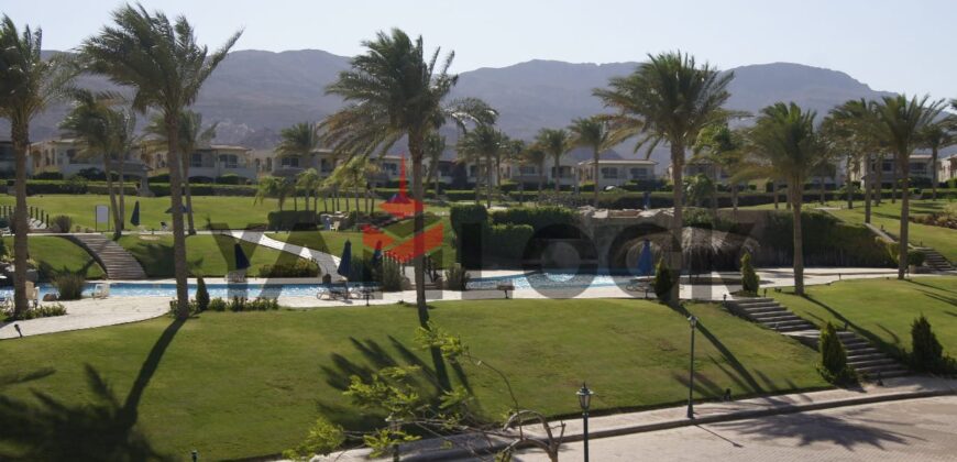 شاليه مميز لافيستا ٦ العين السخنة  بالمرحلة الاولي رقم 412 بى  بدون فرش