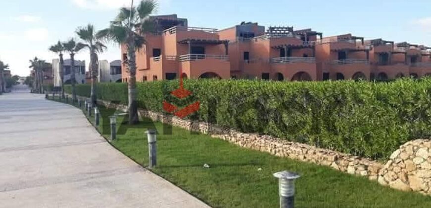 شاليه للايجار قريه ريماس الساحل الشمالي 100م