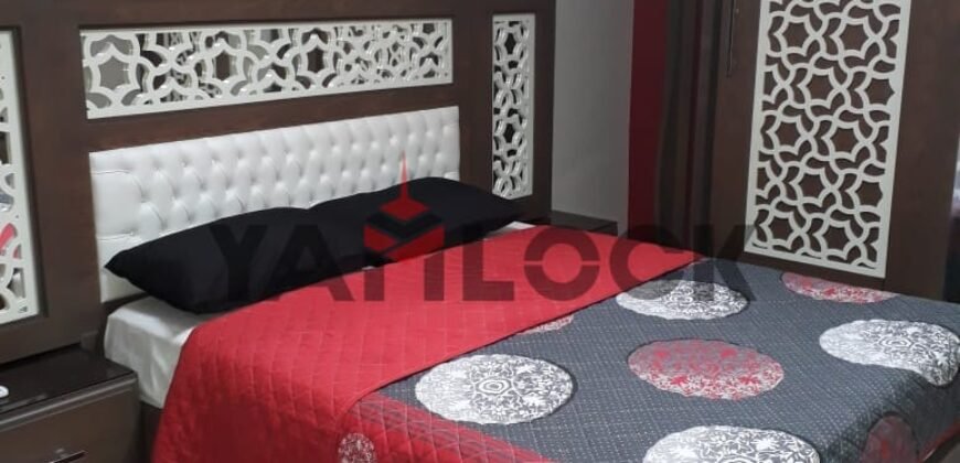 شقه للايجار المفروش 114م في الحي الاول المجاوره 3 الشيخ زايد