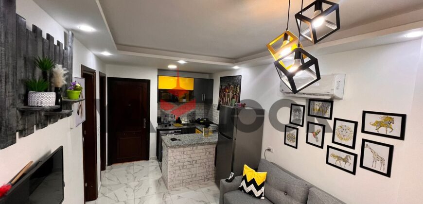 شاليه للايجارفي بورتو جولف الساحل الشمالى عماره 226