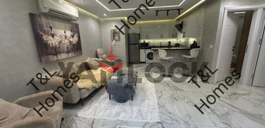 للايجار المفروش شقه بالرحاب ارضي بجاردن خاص