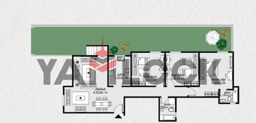شقة للبيع في بيت الوطن التجمع الخامس الحي التاني