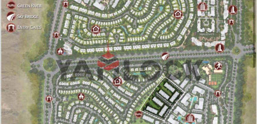 سكاي فيلا دوبلكس بمشروع البوسكو سيتي