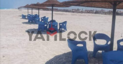 شاليه بحديقة خاصة للبيع بقرية الميراچ الكيلو ٤٢ بالساحل الشمالي