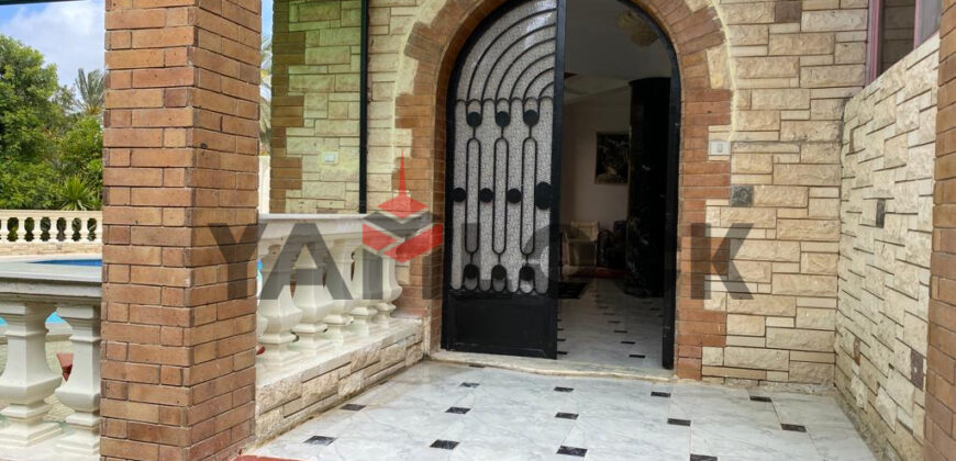 فيلا للبيع دقائق من كارفور العروبة ومطار الأسكندرية الدولي
