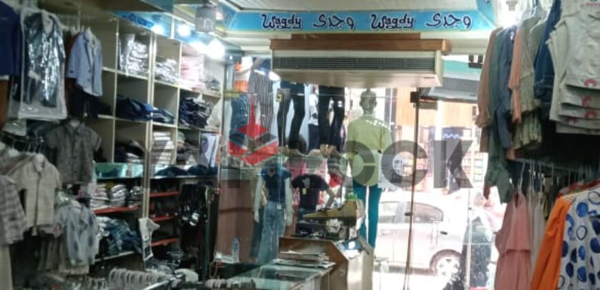 محل للبيع دورين نمرتين 24 و 26مفتوحين علي بعض في سعد زغلول