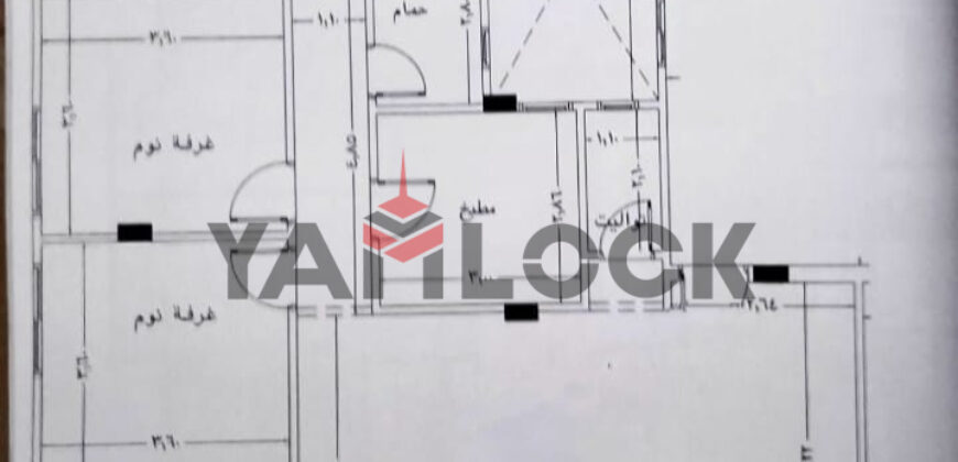 شقه للبيع فى بيت الوطن الحي الرابع عماره 159H