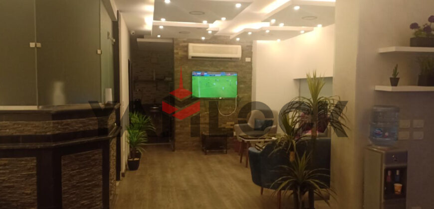 عياده للبيع الحي 8مدينه نصر مؤجره قيمه الايجار 20الف شهريا 130م