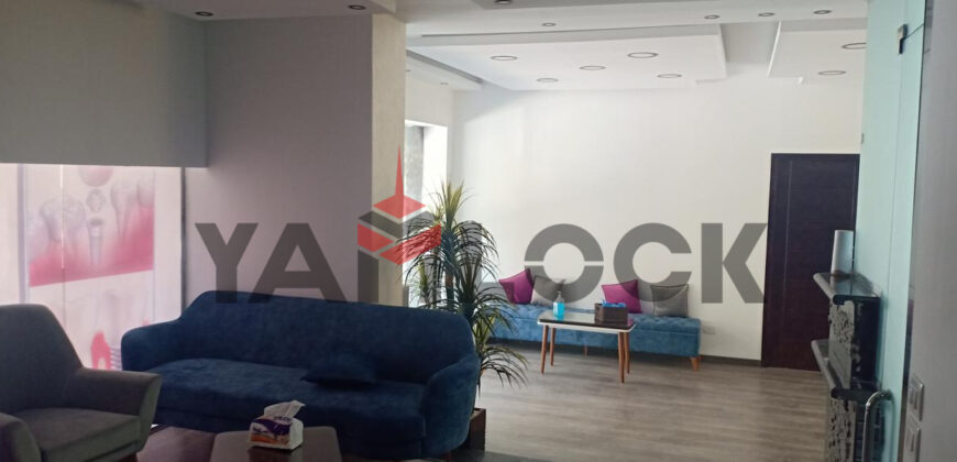 عياده للبيع الحي 8مدينه نصر مؤجره قيمه الايجار 20الف شهريا 130م