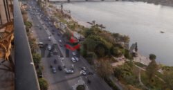 شقه للايجار المفروش تطل ع النيل وممشي مصر
