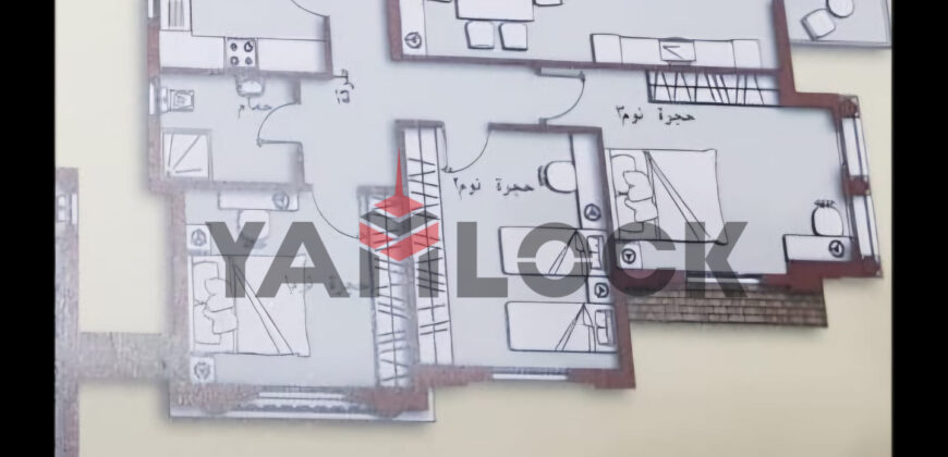 شقه للبيع فى مدينتى B1 عماره 9 مجموعه 13 شقه 53