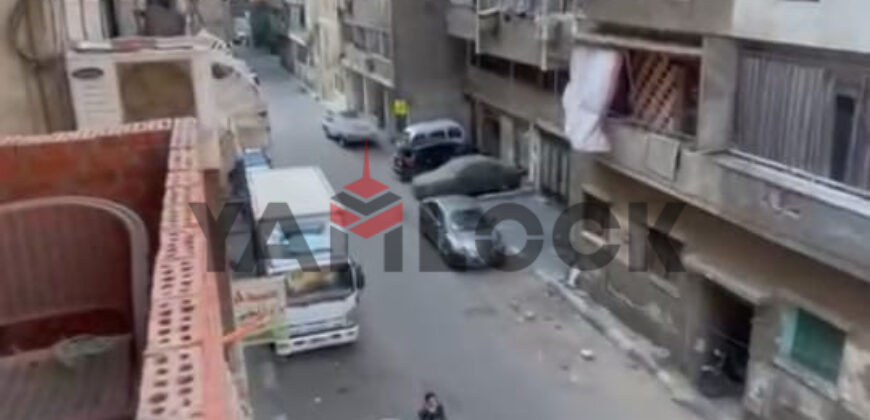 شقه للبيع فى جسر السويس شارع عبده رزق علي الطوب الاحمر