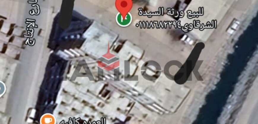 قطعه ارض للبيع شارع فاقوس شرقيه بجوار مسجد الشرقاوي820م