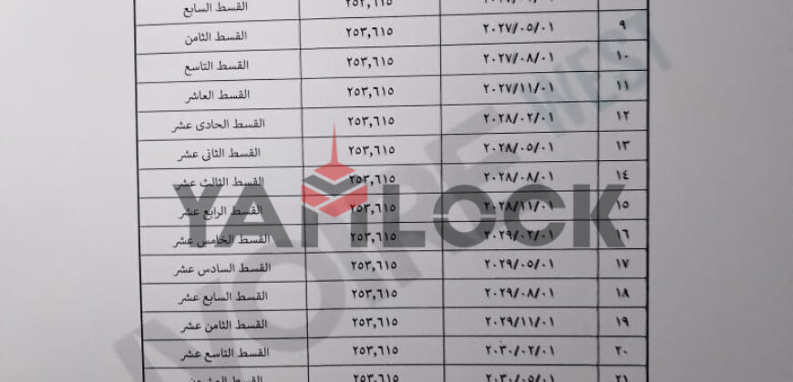 شقة للبيع في كمبوند ايفوار ويست زايد