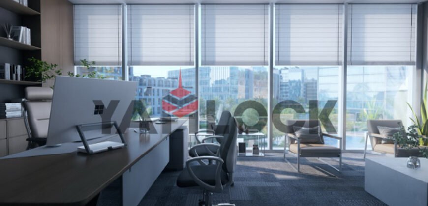 Five East Tower –  مكتب للبيع في العاصمة الادارية الدور العاشر | واجهة رئيسية مباشرة