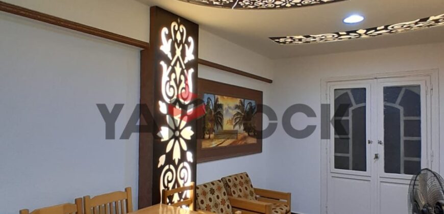 شقه للبيع في شاطي النخيل الاسكندريه 120م بالفرش