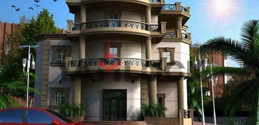 فيلا للبيع في الريف الاوروبي مكونه ارضي واول وروف الدور 280م