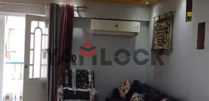 شقه للبيع فى النخيل بالفرش و التكيفات اسكندريه شارع 31\6