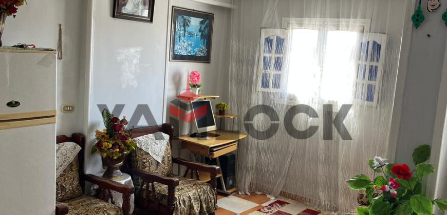 شقه للبيع في شارع ملك حنفي الاسكندريه 100م