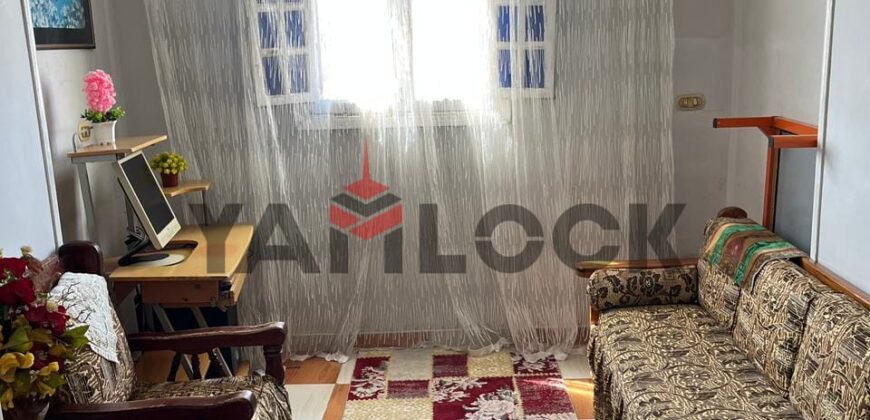 شقه للبيع في شارع ملك حنفي الاسكندريه 100م