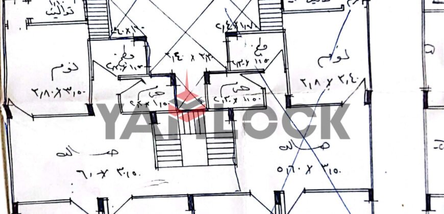 عماره للبيع خلف فيلا المحافظ – الفيوم