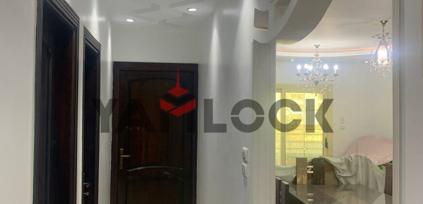 شقه للايجار المفروش في شارع الجيش الرئيسي160م المنصوره