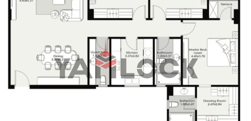شقة فاخرة للبيع في La Vista Vida – التجمع السادس