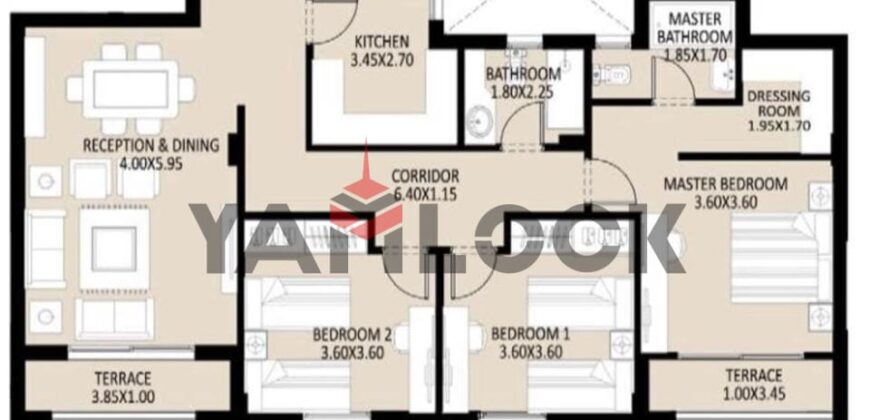 شقة للبيع بكمبوند چايد الرحاب امام السوق الشرقي