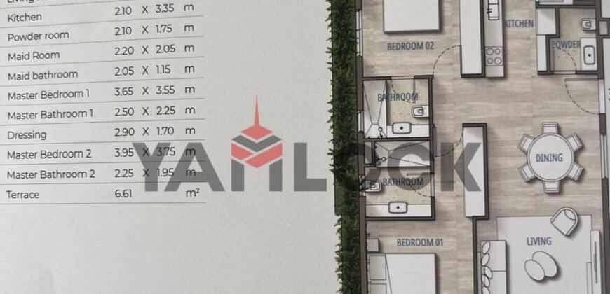 شالية للبيع في ساوث ميد الساحل شالية للبيع في ساوث ميد الساحل