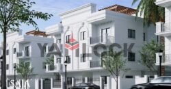 فيلا مقسمه من الداخل وحدات سكنيه للبيع تحت الانشاء فى اب تاون اكتوبر
