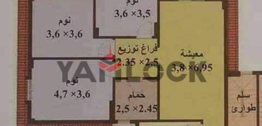 شقة للبيع بمدينة المستقبل عماره 550