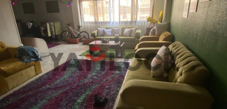 شقة 120 م² للـبيع علي شارع الطاقة الرئيسي بجوار النادي الأهلي مدينه نصر